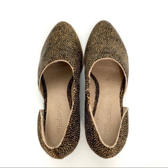MADEWELL Lucie Spotted Calf Hair Loafers Toffee Multi Tan - Picture 8 of 12
